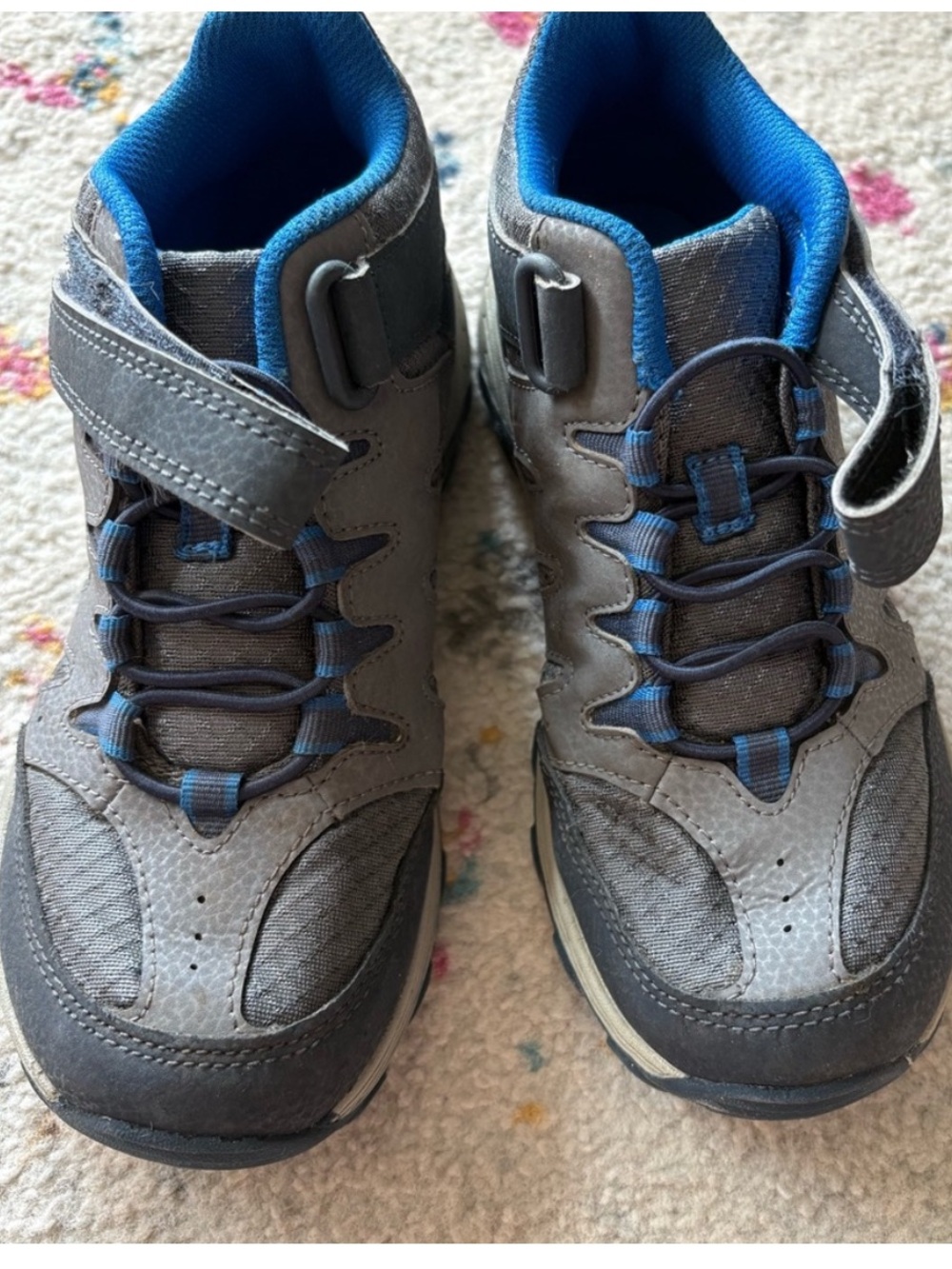 Merrell Kids' Sneakers/ Hiking Shoes in Gray and Blue Sz 2